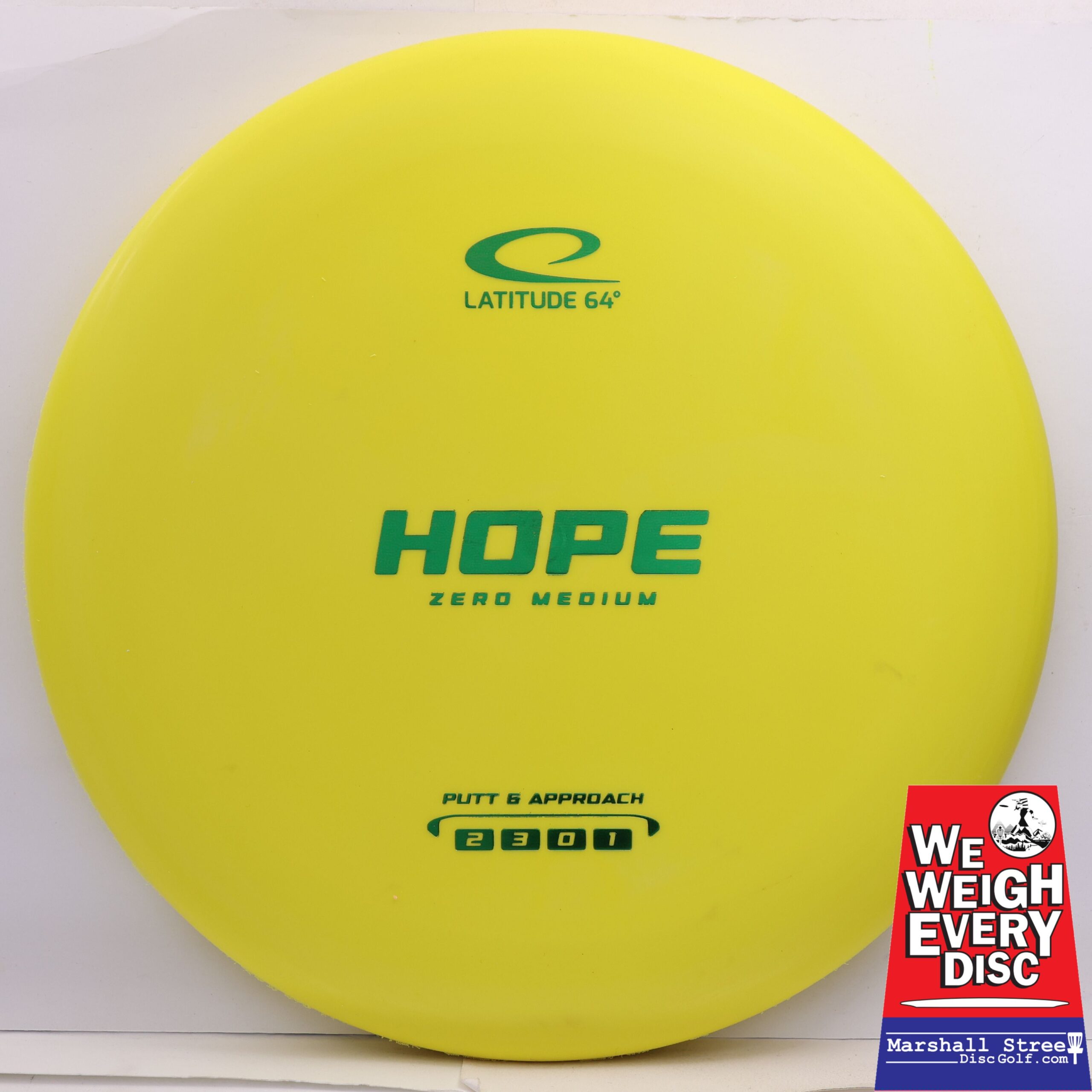 Zero Medium Hope • Marshall Street Disc Golf